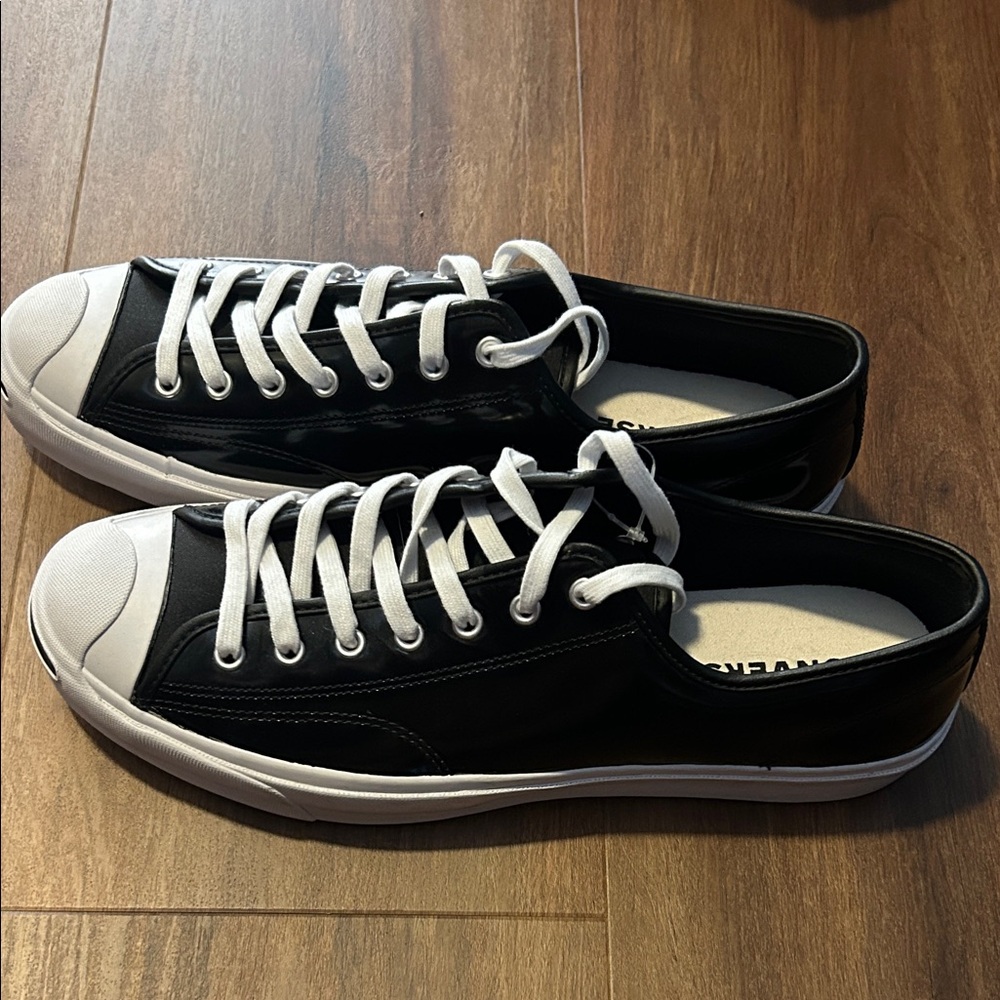 Patent Leather Jack Percell Converse! Perfect for… - image 1